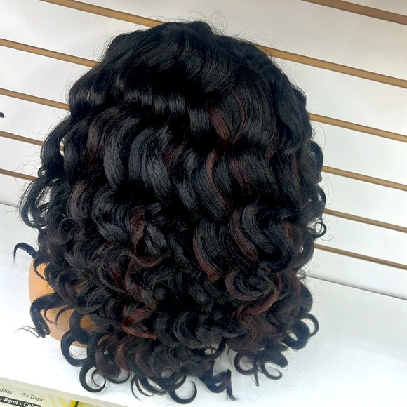 Wand curl natural texture lace front - Picture 4 of 5